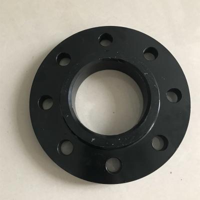 China A flange preta da tubulação do ANSI da pintura forjou o deslizamento na flange do pescoço da solda à venda