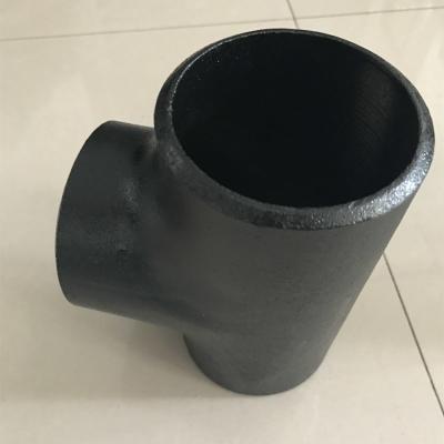 China ASME B16.9 Reducing Tee Pipe Fitting SCH40 ASTM A23 WPB for sale