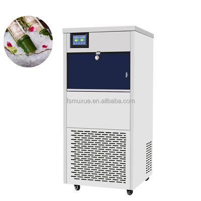 China Snow Ice Maker For Cold Drink For Display MUXUE Seafood/Meat Snow Machinesnow Ice Maker Equipment For Fish Shop Snow Ice Maker With 80kg (176lb) Per Outlet day for sale