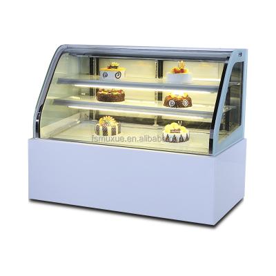 China MUXUE Single-temperature Cake Refrigerater Showcase Bakery Display Refrigerated Cabinet MX-DGG900F-S for sale