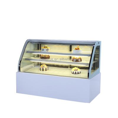 China MUXUE Single-temperature Cake Refrigerater Showcase Bakery Display Refrigerated Cabinet MX-DGG1500F-S for sale