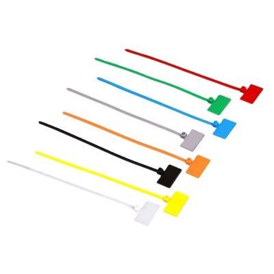 China Supplier Good Quality Durable UV-Resistant Nylon Marker Tie Numbered Cable Ties for sale