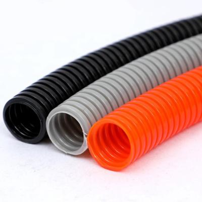 China Factory sale PE PP PA corrugated cable duct package direct fire resistant flexible conduit nylon material material for sale