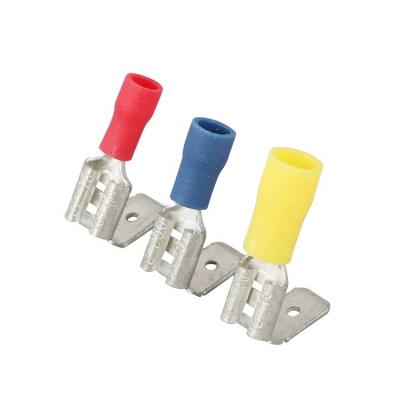 China PVC/Copper Insulated Female And Male Disconnector Pre-insulator Shoulder Shaped Terminal Joints Male-Female Connector for sale