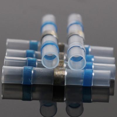 China Heat shrink tubing+ ring+hot solder melt adhesive waterproof solder joint wire connector heat shrink solder sleeve wire splice for sale