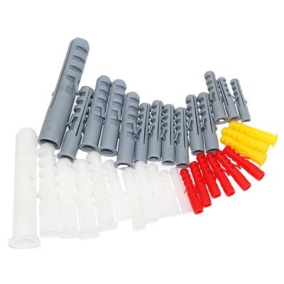 China PE Wholesale Goods Full Size Wall Plug Nylon Plastic Expansion Anchor Expand Nail for sale