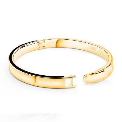 China High Quality Simple Custom Made Bracelets Women 18K Thin Bangle Bracelet for sale