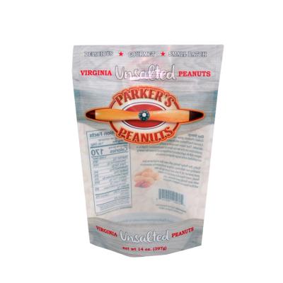 China Excellent Quality Ziplock Bag Window Printing Moisture Proof Food Bags Clear Food Stand Up Bag for sale