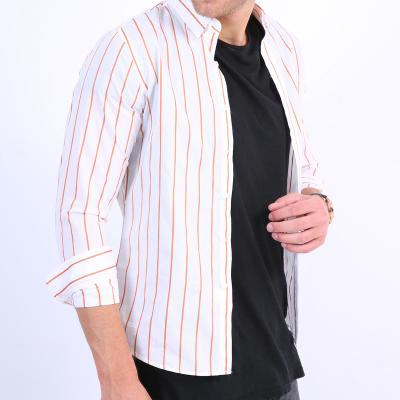 China Breathable Custom Long Sleeve Office Check Shirts For Men for sale