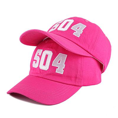 China JOINT Custom Unstructured Baseball Cap Dad Hat Embroidery Logo 6 Panel Dad Hats for sale