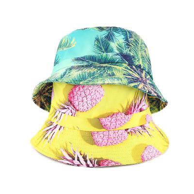 China Picture Custom Printed Your Own Logo Wholesale Cotton Bucket Hats for sale