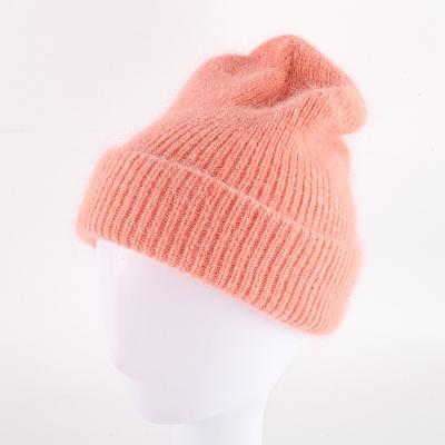 China COMMON Custom Plain Winter Wool Hat Cashmere Merino Beanie White for sale