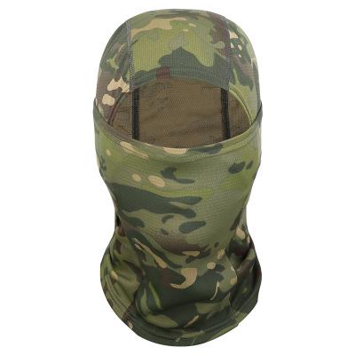 China New Amazon Sun Blast Image Sunscreen Free Face Mask Camouflage Face Mouth Cover Recycling Balaclava for sale