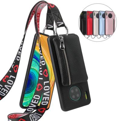 China Anti-fall cellphones accessories solid color zipper purses new 2021 mini bags multifunctional phone case for sale