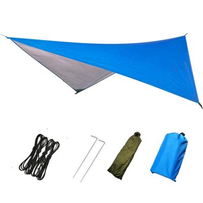 China High Quality Quick Dry Waterproof Multifunction Sunshade Shelter Outdoor Camping Hammock Tarp Tarp Rain Fly for sale