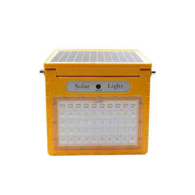 China Newest IP65 Outdoor/Indoor Waterproof Outdoor LED Rechargeable Power Lighting Garden Lights Portable Flood Light Solar Power Lamp for sale