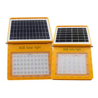 China Factory Price USB RGB LED Flood Lights Outdoor USB Rechargeable Foldable Integrated Portable Floodlight LED Flood Light for sale