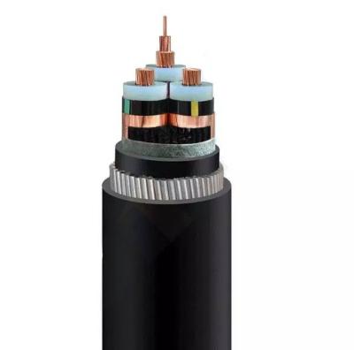 China Copper PVC or +PVC YJV Power Cable XLPE Insulated 3 4 Core 3Core 10mm2 12mm2 16mm2 Multi Core Armored Electric Power Cable for sale