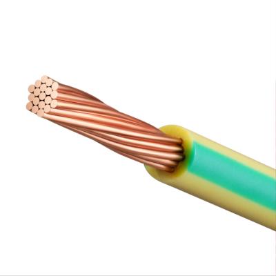 China Hot Sale Good Quality Electrical Appliance Electrical Wires Cables Copper Wholesale Customized Core Zhongxian High Voltage Copper BV PVC Insulated Wire for sale