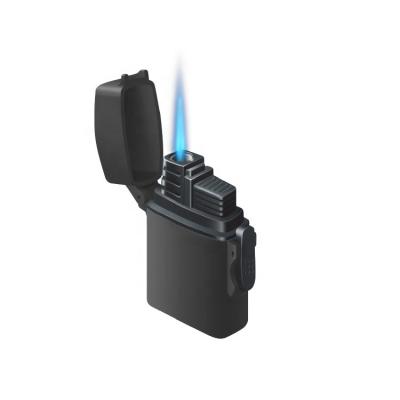 China Regular flame reaches1000-1300â „ ƒ Fancy Flame Adjustable Black Custom Printing Waterproof Fire Lighter for sale