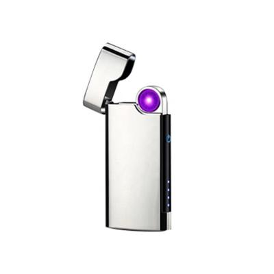 China No Gas Usb Rechargeable Electric Turns Arc Usb Sublimation Smoking Lighter for sale