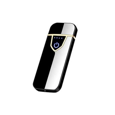 China No Gas Promotion Laser Print Customized Logo Mini Arc Usb Rechargeable Coil Lighter For Gifts for sale