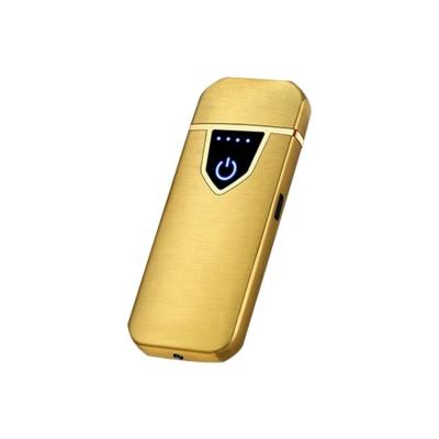 China No Gas Advertising Torch Usb Rechargeable Custom Electric Lighter With Logo Printing for sale