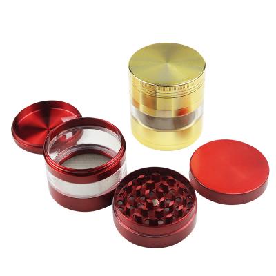 China Sharp Teeth Smoking Accessories 50mm Custom Logo Tabacco Grinder Herb for sale