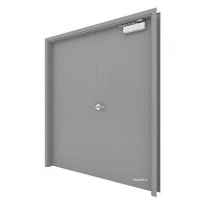 China Modern Steelsteel Door Supplier Self Closed 90 Min Fire Rated Steel Doors for sale