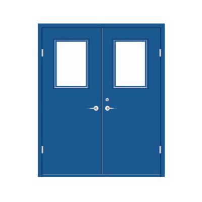 China America Standard Fire Proof Steel Fire Proof Exit Emergency Metal Standard Steel Door for sale