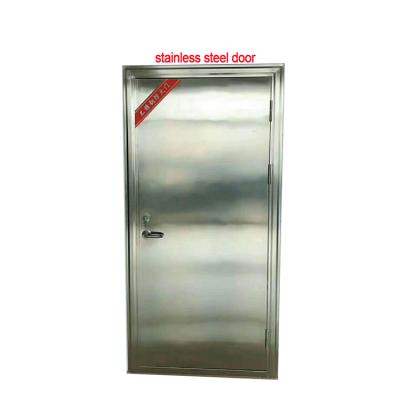 China Clean Room Modern Simple Swing Stainless Steel Hospital Interior Door for sale