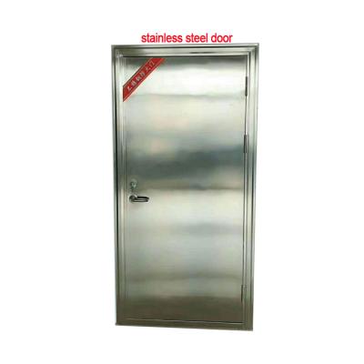 China Modern Customize Thickness Front Entry Designs Stainless Steel Single Swing Door for sale