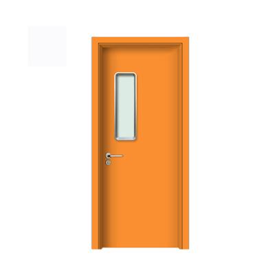 China New Style Double Leaf Safety Fire Exit Modern Listed Modern Metal Fire Rated Steel Door for sale