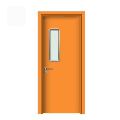 China Modern Chinese Fire Resistance Emergency Exit Manufacture 90min Fire Rated Fire Retardant Steel Door for sale