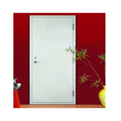 China Modern Promotional High Quality Simple Outdoor Double Security Simple Design Metal Entry Front Door Steel Bedroom Front Door for sale