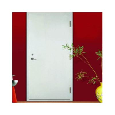 China Modern Security Intake Metal Door Outer Simple Steel Design for sale