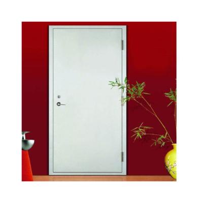 China Steel Sheet 100 Mm Front Entrance Main Doors Fire Rated Modern Metal Anti Theft Strong Security Outlet Factory Door for sale