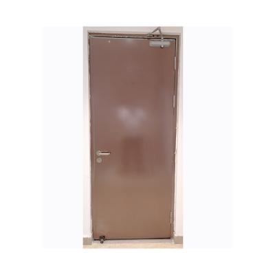 China Hot Sale Modern Steel Made In China Modern Exterior Entry Door For House Hotels Cold Rolled Metal Security Main Doors for sale