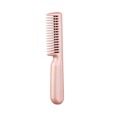 China Nondisposable Hot Airbrush Electric Hair Straightener Brush For Women One Step Hair Dryer Fast Drying for sale