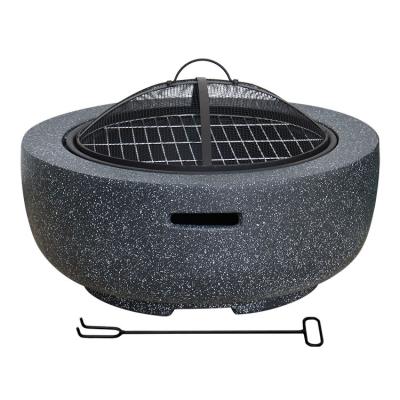 China Patio\Garden\Outdoor Firepit MgO Magnesium Oxide Magnesium Oxide Fire Pit BBQ Outdoor Wooden Garden Bowl Burning Pit BBQ for sale