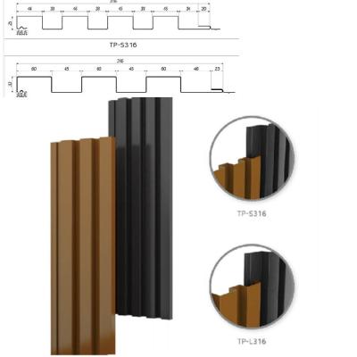 Cina Rivestimento del pannello di parete del metallo che rotola formando spessore della costola 0.7mm del contenitore di macchina in vendita