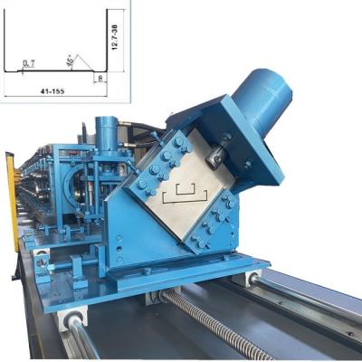 China Gegalvaniseerd het Kanaalbroodje die van Grondstoffenc U Machine1.5t Capaciteit vormen Te koop