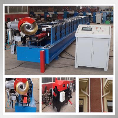 China Downspout van het aluminiumwater Broodje Machine vormen/Pijp die Machine maken Te koop