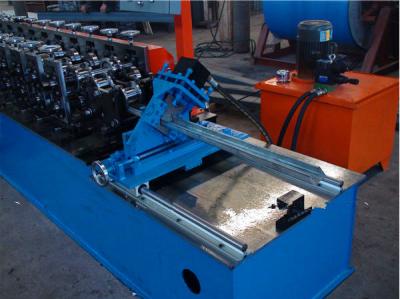 China Drywall Metal Stud And Track Roll Forming Machinery 5.5Kw For Building 8-15m/Min for sale