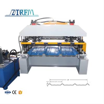 Cina Alta velocità alta qualità R pannello profilo rotolo lamiera di metallo Roof Roll Forming Machine in vendita