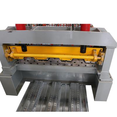 China Walst het vloer Gegalvaniseerde Staal Decking 0.4mm het Vormen van Machineplc Controlesysteem koud Te koop