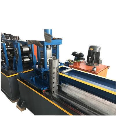 China Heavy Duty Upright Roll Forming Machine For Warehouse Shelf for sale