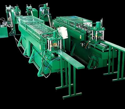 China High Speed Rack Shelf Roll Forming Machine With Servo Feeder And Hydraulic Punch for sale