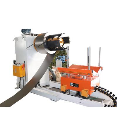 China Durable Steel Uncoiler Auto Decoiler Machine With Hydraulic Pump Station For Metal Slitting Line for sale