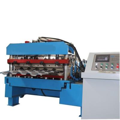 China 12m/ Het Bladbroodje die van Min Step Tile Machine PPGI PPGL 11kW Machine vormen Te koop